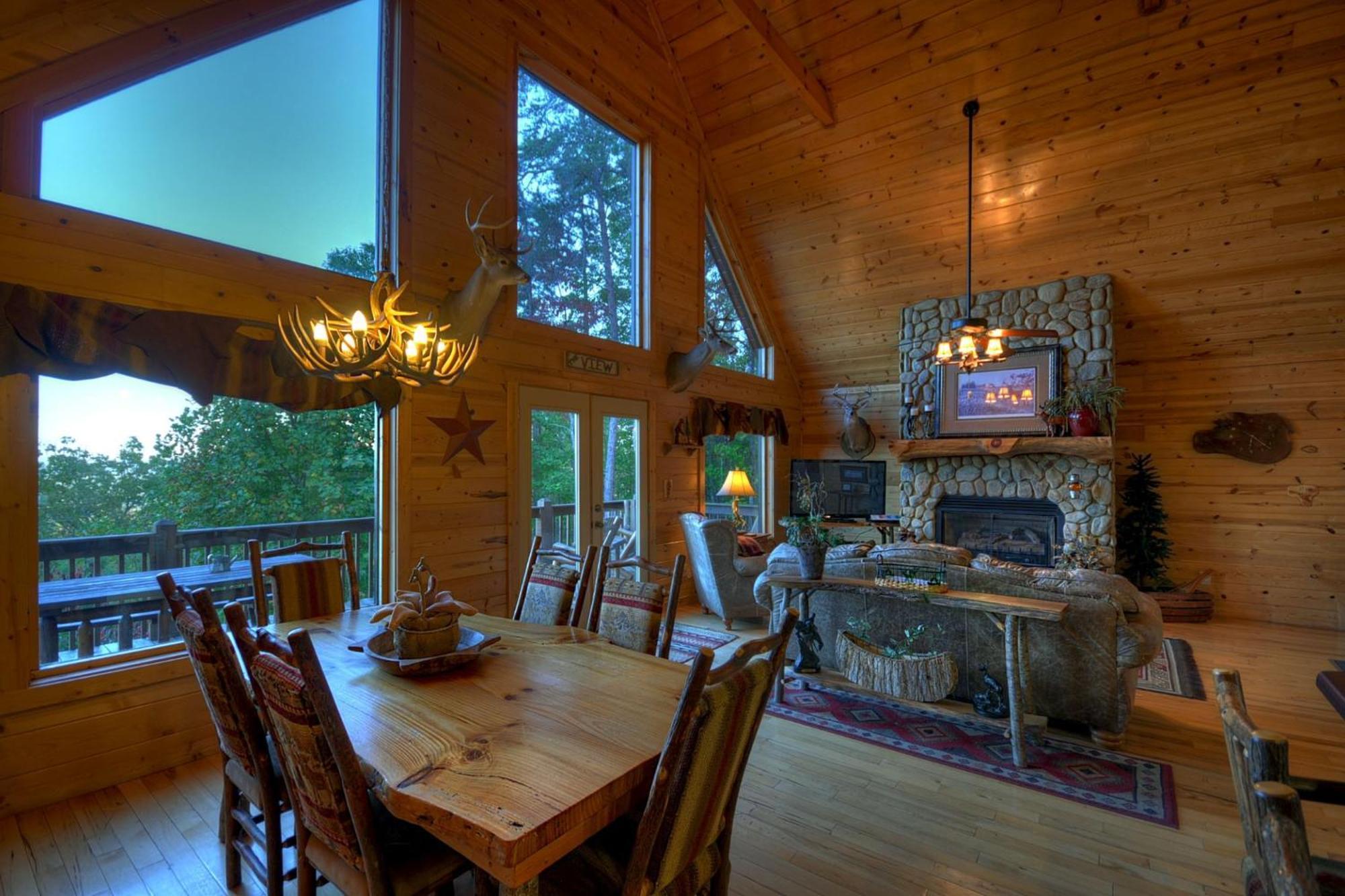 The View Sweeping Mountain Views Gas Fireplace Game Room Hot Tub 블루리지 외부 사진