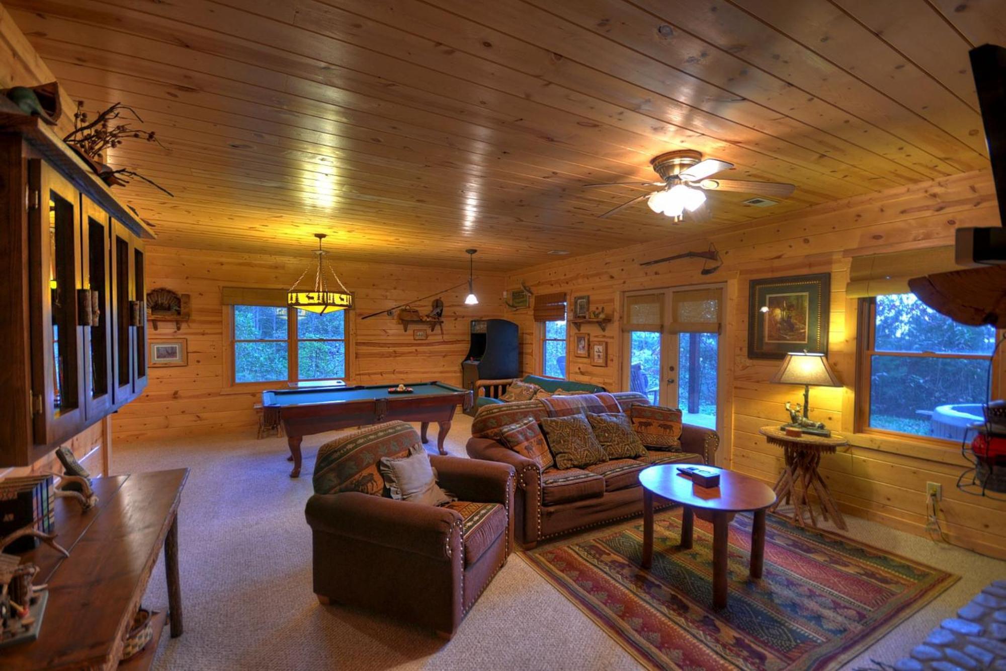 The View Sweeping Mountain Views Gas Fireplace Game Room Hot Tub 블루리지 외부 사진