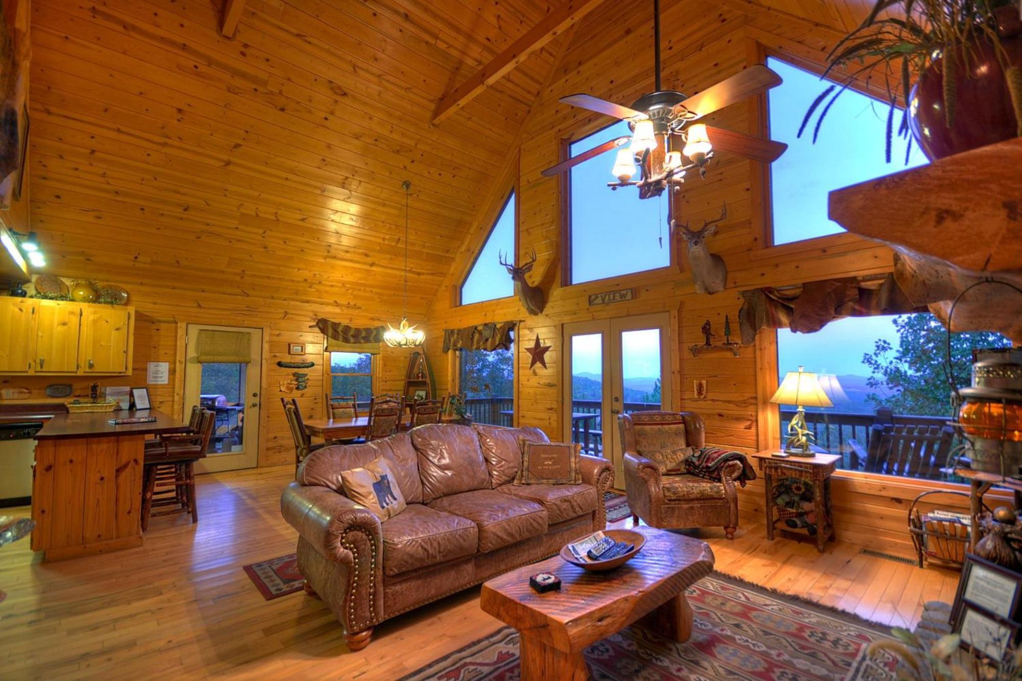 The View Sweeping Mountain Views Gas Fireplace Game Room Hot Tub 블루리지 외부 사진